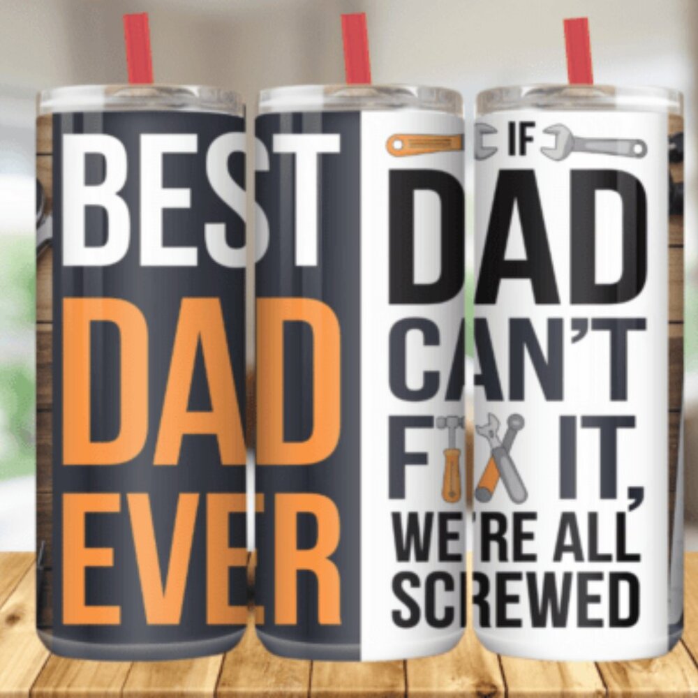 Mom/Dad Themed 20oz Sublimated Stainless Steel Tumbler Mother's day Fathers day - Picture 8 of 10